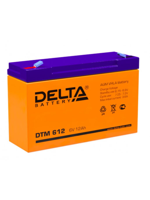 Аккумулятор DELTA DTM 612