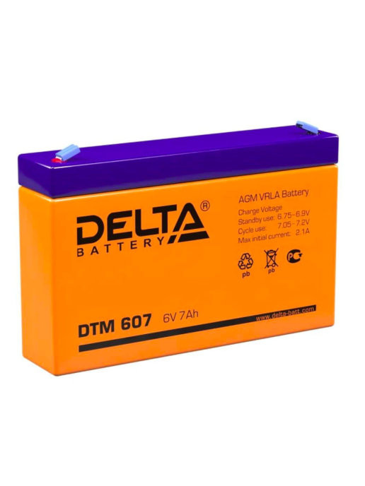 Аккумулятор DELTA DTM 607