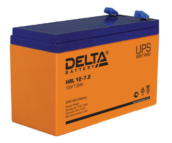Аккумулятор DELTA HRL 12-7.2 (12 в-7.2 ач)