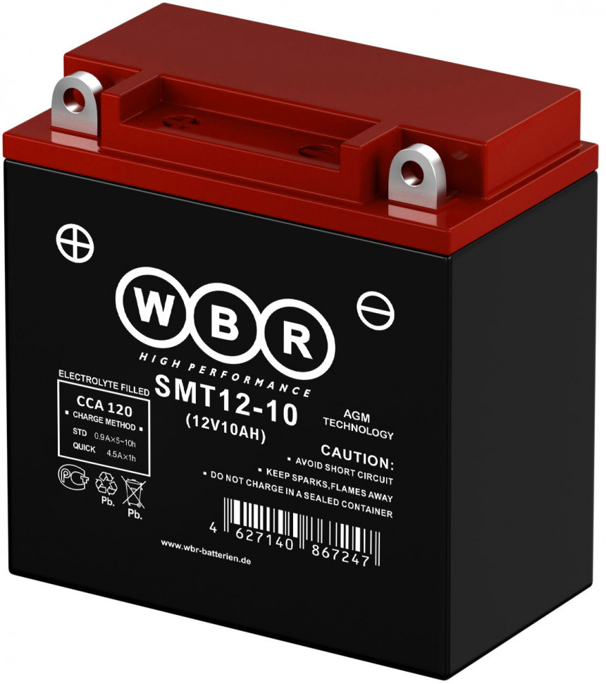 Аккумулятор WBR SMT12-10