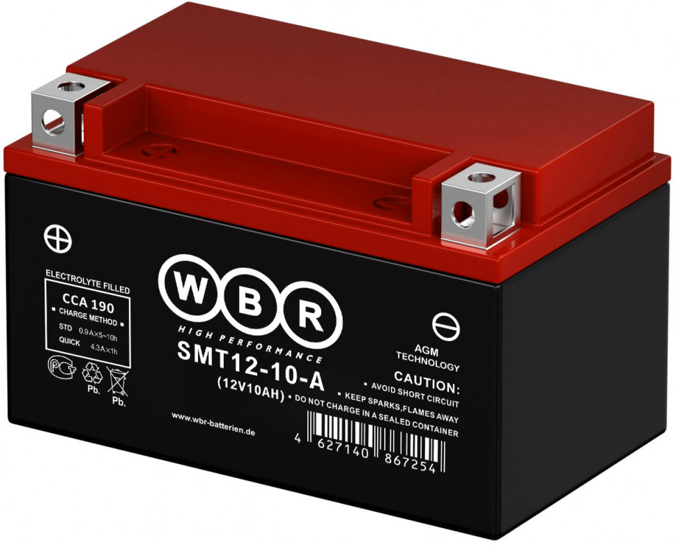 Аккумулятор WBR SMT12-10-A