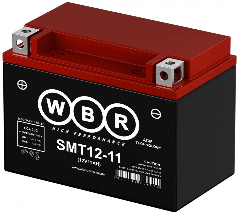 Аккумулятор WBR SMT12-11