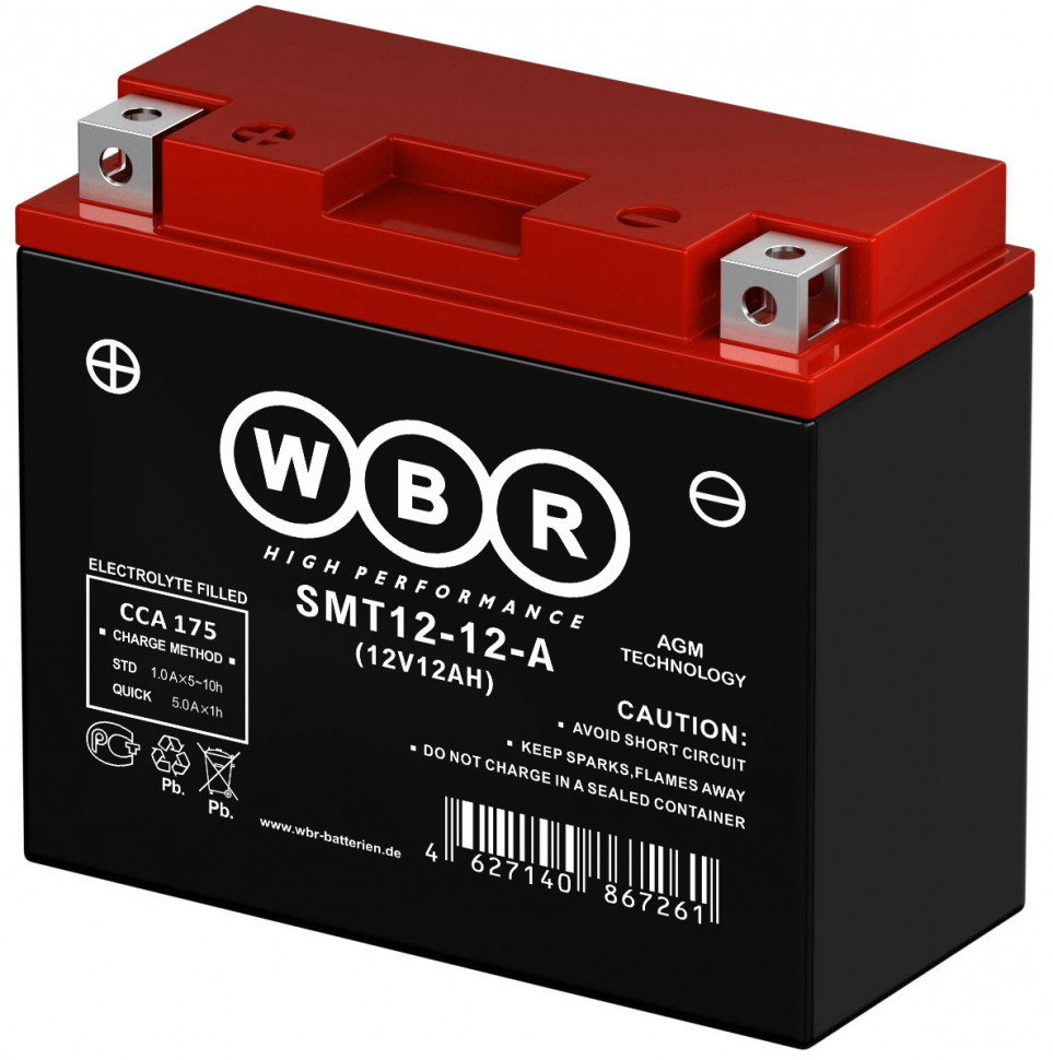 Аккумулятор WBR SMT12-12-A