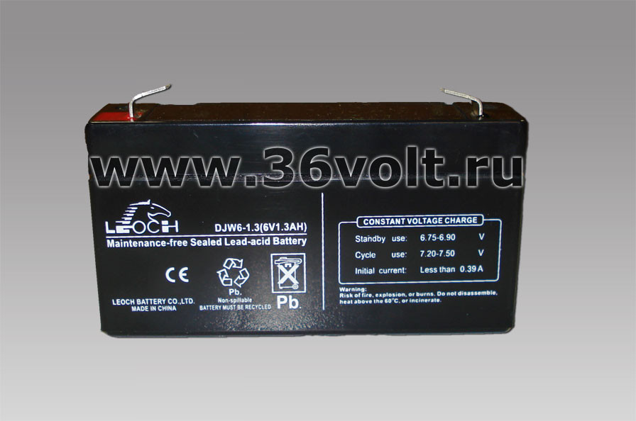 Аккумуляторная батарея для ИБП Leoch DJW 6-1,2