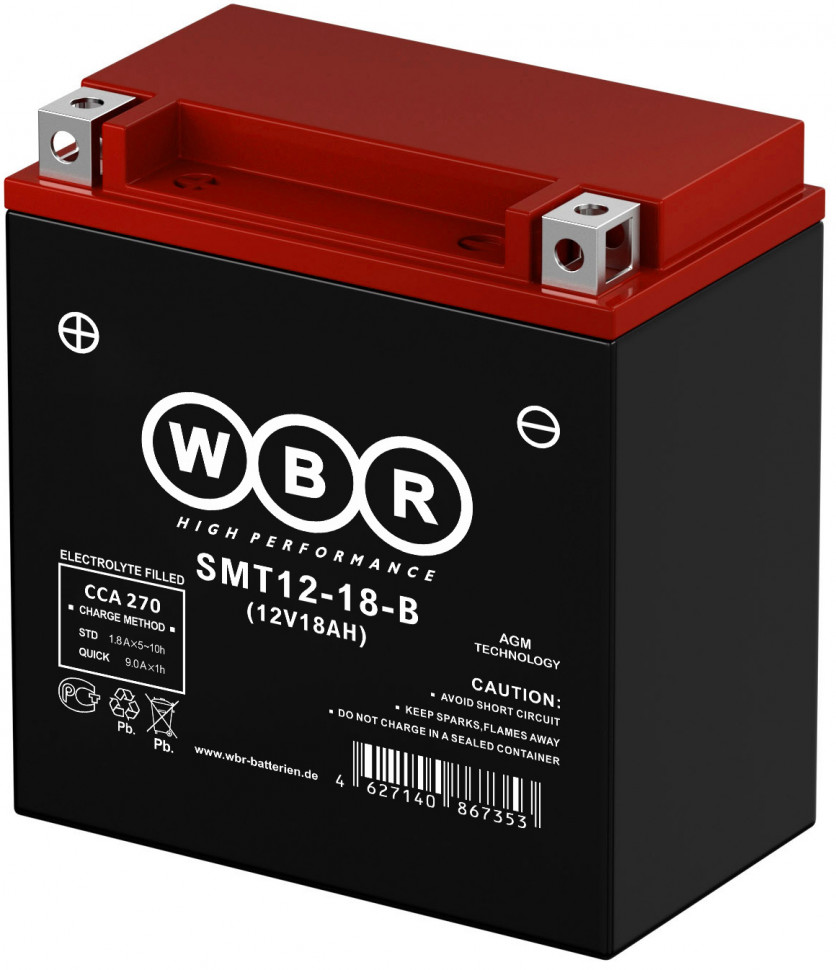 Аккумулятор WBR SMT12-18-B