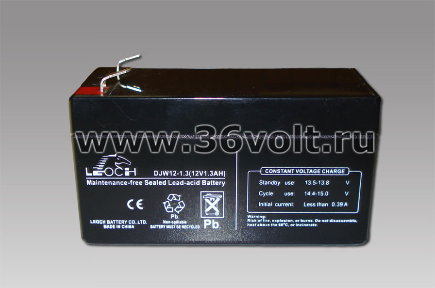 Аккумуляторная батарея для ИБП Leoch DJW 12-1,2