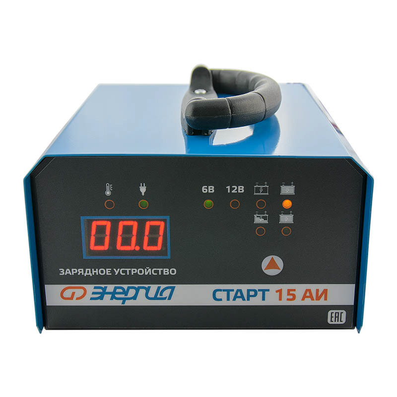 Энергия Старт СТАРТ 15 АИ - Импульсное зарядное устройство для аккумуляторов 6/12 вольт