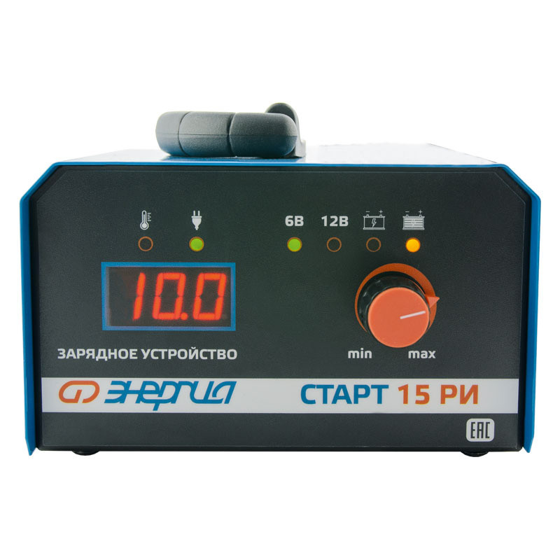 Энергия Старт СТАРТ 15 РИ - Импульсное зарядное устройство для аккумуляторов 6/12 вольт