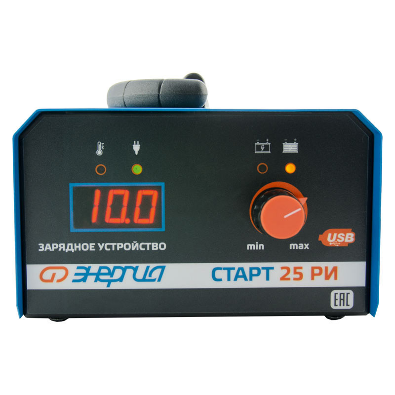 Энергия Старт СТАРТ 25 РИ - Импульсное зарядное устройство для аккумуляторов 12 вольт