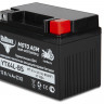 Аккумулятор стартерный мото Rutrike YTX4L-BS (12V/4Ah) (UTX4L-BS, CT 1204, MT 12-4)