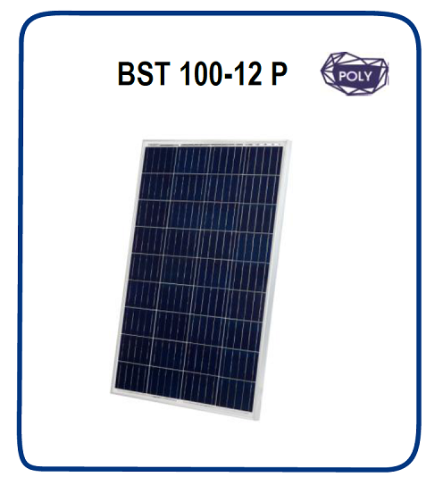 Солнечная панель BST 100-12-P