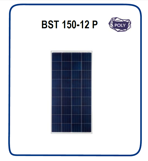 Солнечная панель BST 150-12 P