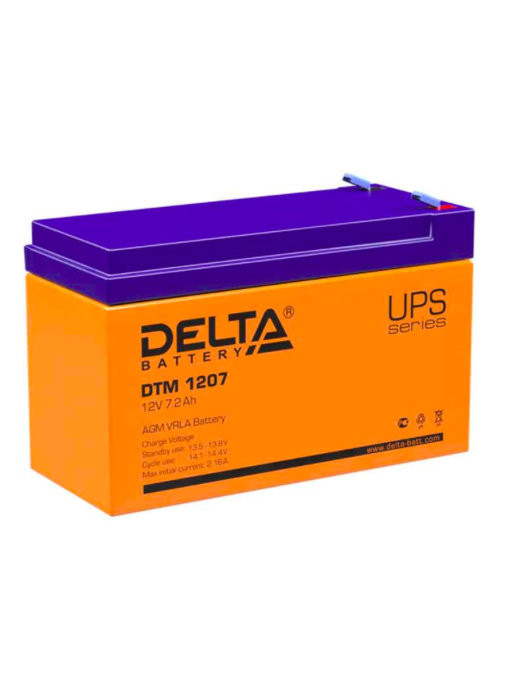 Аккумулятор/батарейка для ИБП (UPS) DELTA DTM 1207 (12 в-7 ач)