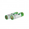 Аккумулятор LI-ION размер АА 1,5 В (1800mWh USB (Magnetic) 2шт/блистер - зеленые